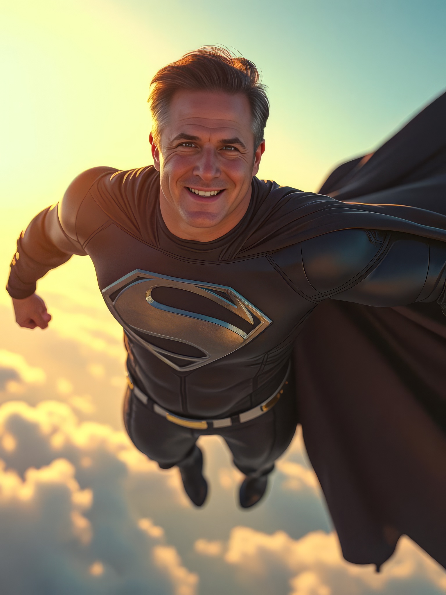Caped Sun Hero ·v3 — Verified on EverVerify