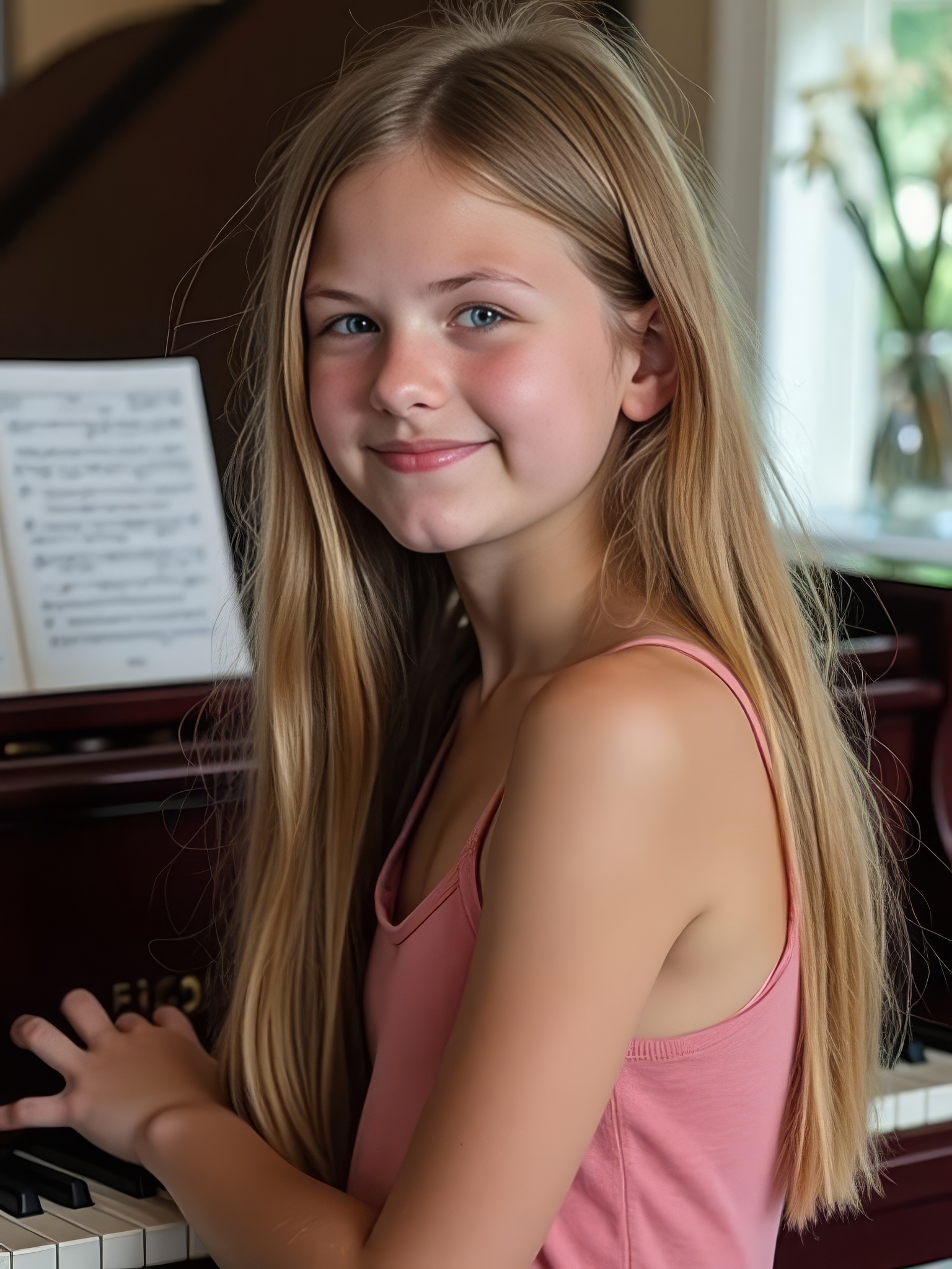 At the Piano — Verified on EverVerify