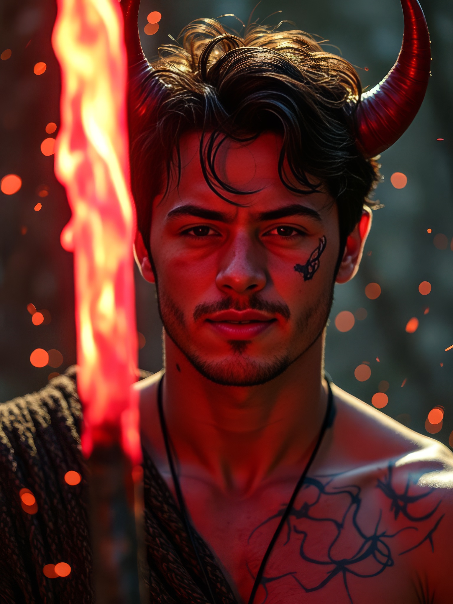 Horned Dark Warrior — Verified on EverVerify