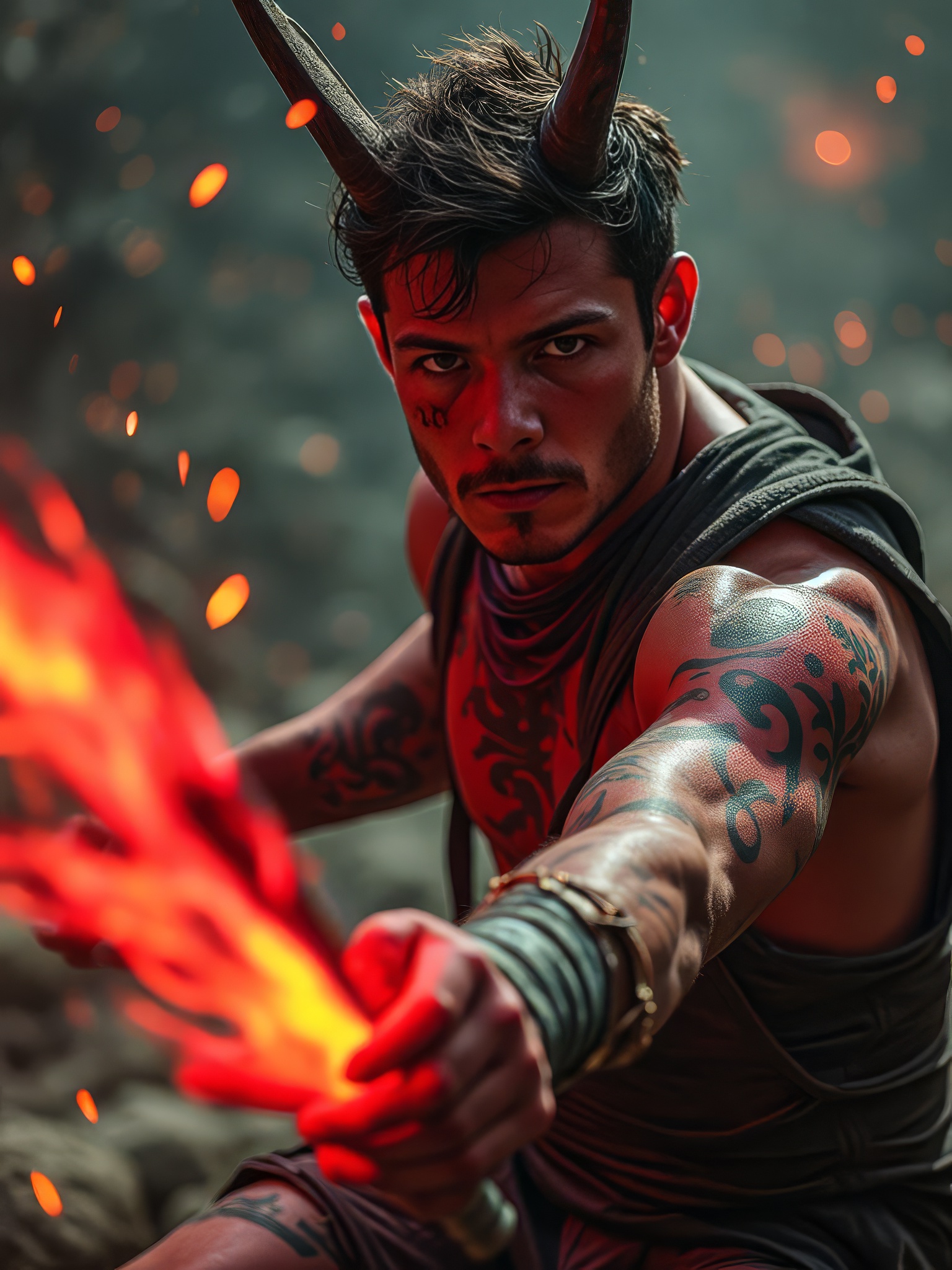 Horned Dark Warrior — Verified on EverVerify